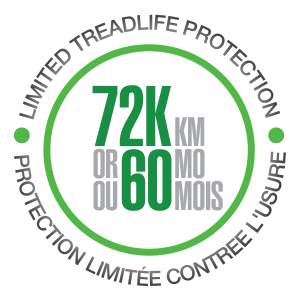 72K Limited Treadlife protection