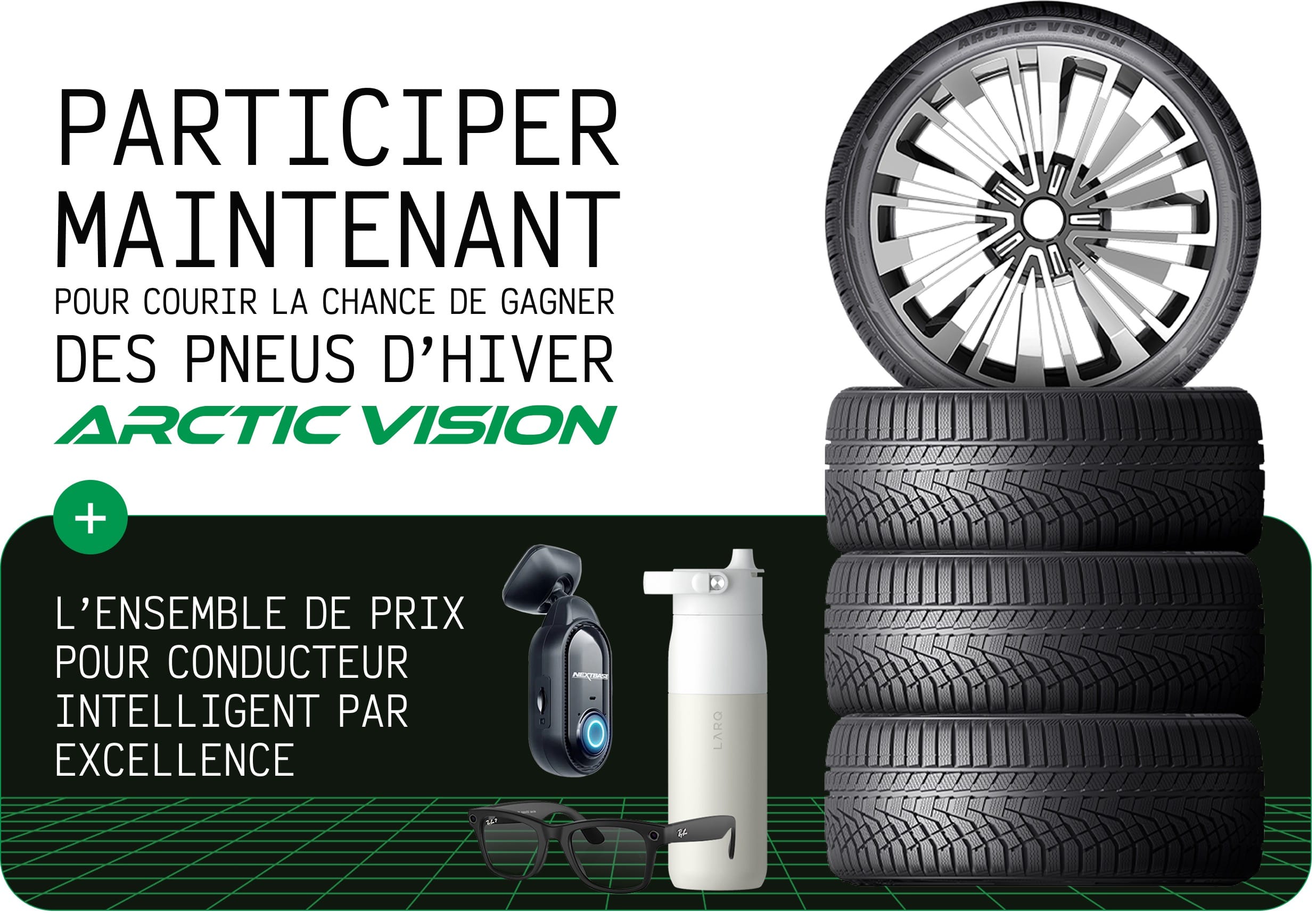 Participer maintenant pour courir la chance do gagner